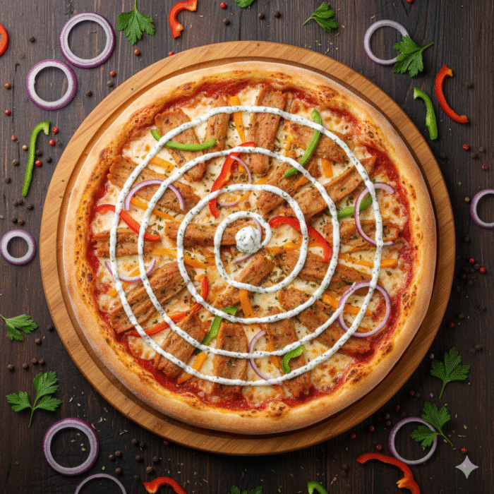 Chicken Doner Pizza - Image 1