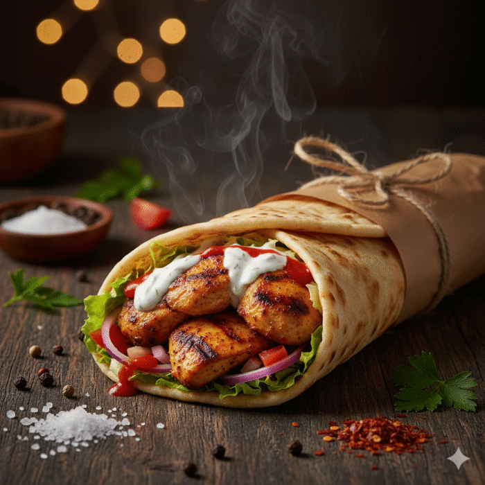 Chicken Shish Wrap - Image 1