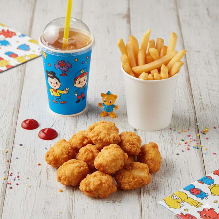 Popcorn Chicken,Chips & Drinks - Image 1