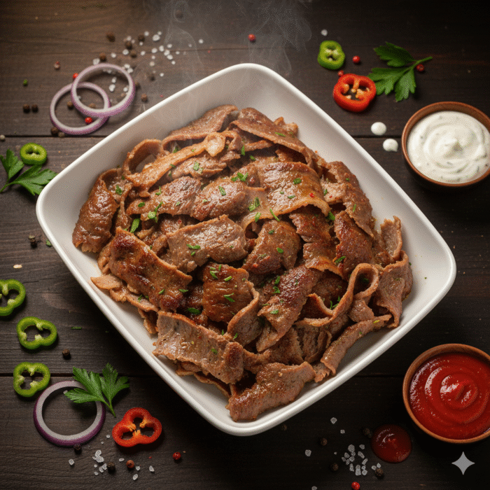 Portion of Lamb Doner Meat - Image 1