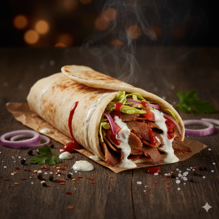 Lamb Doner Wrap - Image 1