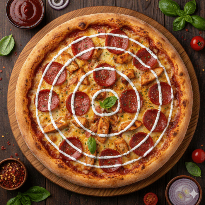 Partington BBQ Pizza - Image 1