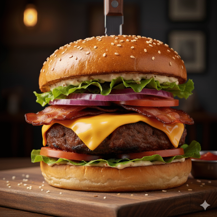 1/4 Pounder Burger with cheese - Image 1