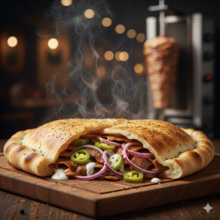 Lamb Doner Calzone