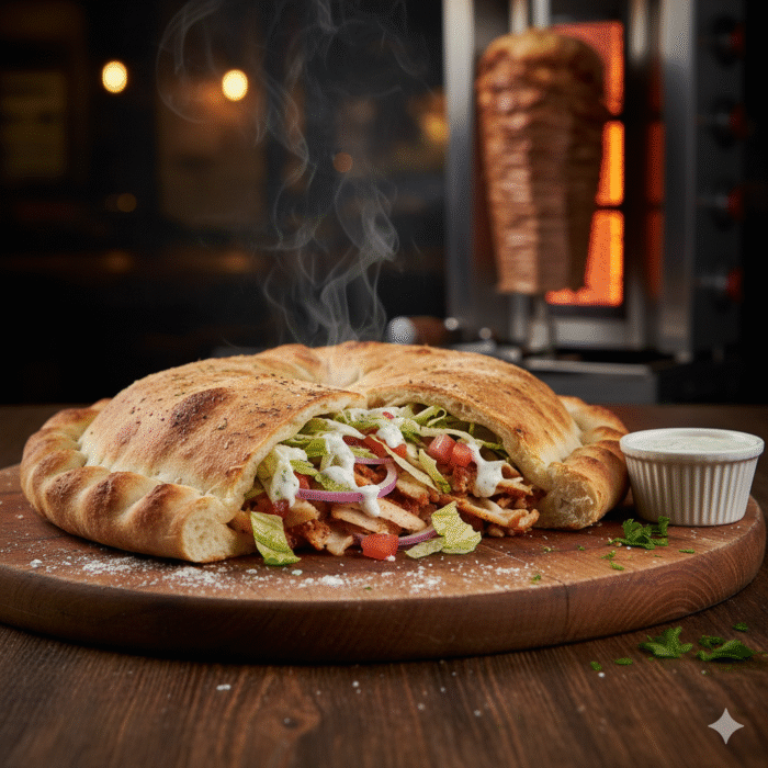 Chicken Doner Calzone - Image 1