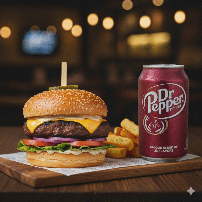 1/4 Pounder Cheese Burger Meal - Image 1